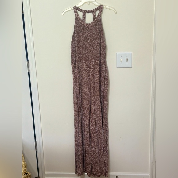 Japna Brown Halter Jumpsuit‎ Casual Sleeveless - Picture 1 of 3